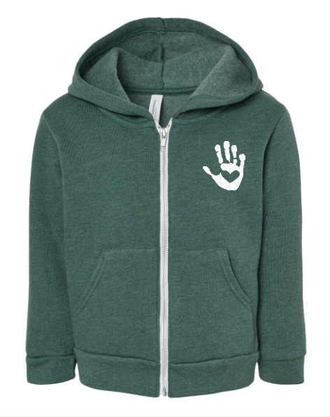 3739T Toddler Sponge Fleece Full-Zip Hoodie Sweatshirt LTA