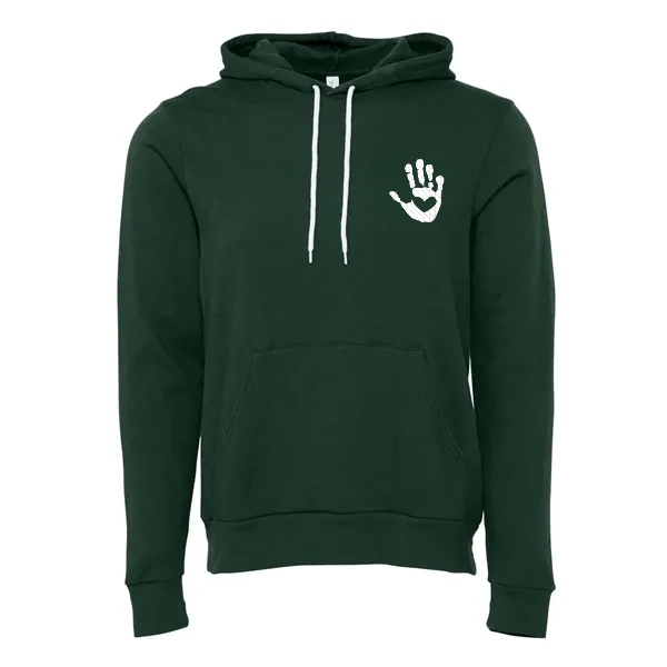 ADULT BELLA + CANVAS Sponge Fleece Hoodie Sweatshirt FLS