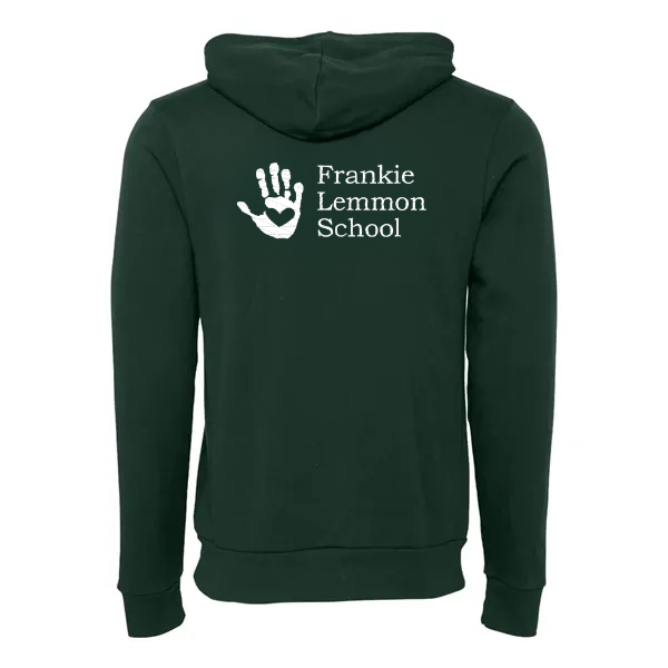 ADULT BELLA + CANVAS Sponge Fleece Hoodie Sweatshirt FLS