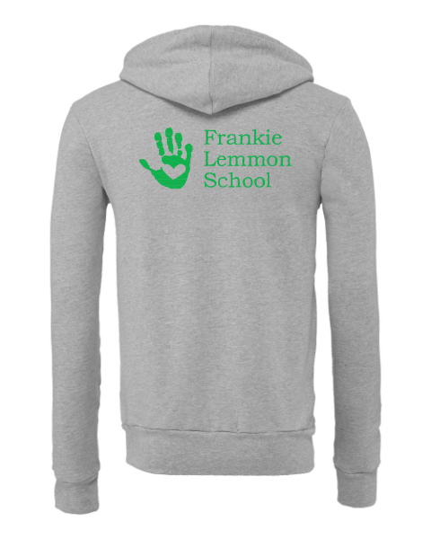 ADULT Sponge Fleece Full-Zip Hoodie Sweatshirt FLS