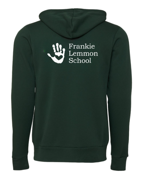 ADULT Sponge Fleece Full-Zip Hoodie Sweatshirt FLS
