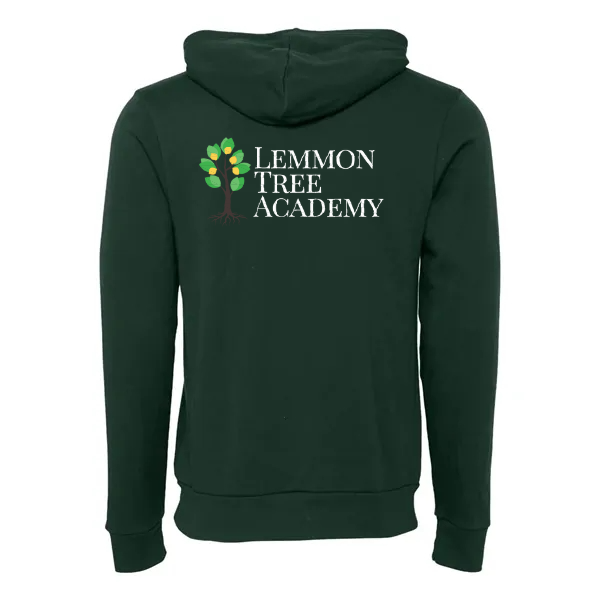 ADULT BELLA + CANVAS Sponge Fleece Hoodie Sweatshirt LTA
