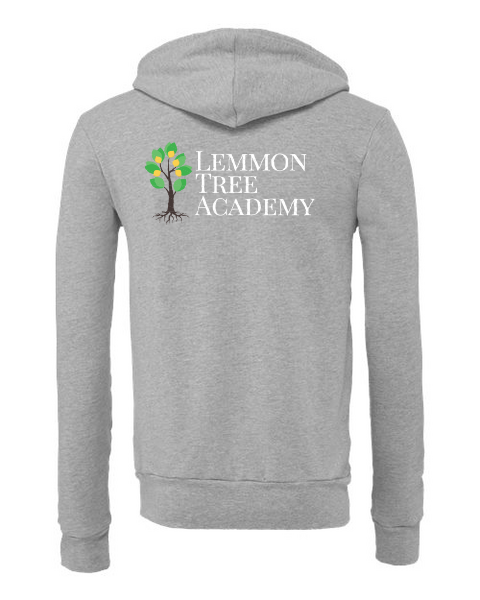 ADULT Sponge Fleece Full-Zip Hoodie Sweatshirt LTA