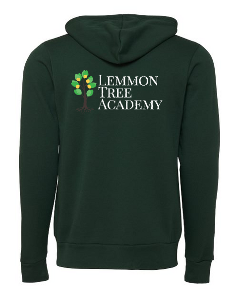 ADULT Sponge Fleece Full-Zip Hoodie Sweatshirt LTA