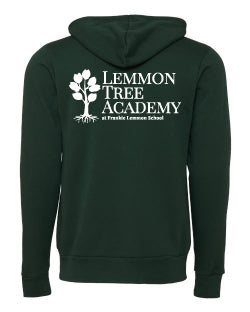 ADULT Sponge Fleece Full-Zip Hoodie Sweatshirt LTA